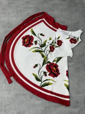 Conjunto maiô + páreo